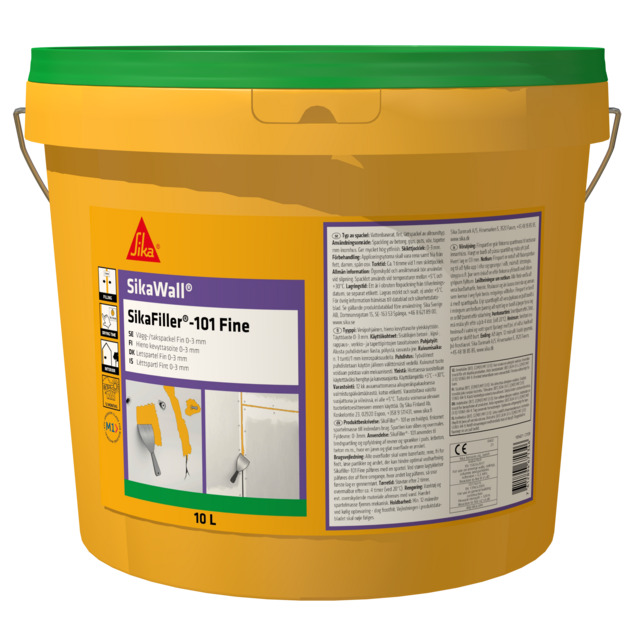 FILLER 101 SIKA 10L 165421 | Beijerbygg Byggmaterial